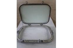 China Rectangular A60 CCS, ABS,DNV,BV Certificated Steel/Aluminum/Stainless Steel Marine Windows supplier