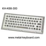 SUS304 Metal Kiosk Industrial Computer Keyboard with IP65 Water Resistant for sale