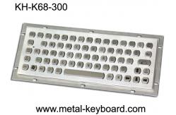China SUS304 Metal Kiosk Industrial Computer Keyboard with IP65 Water Resistant supplier