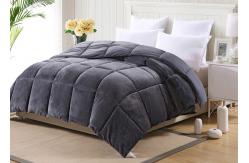 China Solid Flannel Fleece Warm Natural Fibre Duvet supplier