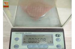 China Red Industrial Plastic Netting Diamond Mesh Resin Infusion Distribution Netting supplier