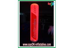 China Versatile Safe Inflatable Pillar 190T Nylon Cloth With Logo Printing supplier