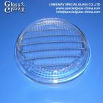 Durable Molded Borosilicate Light Cover For Underwater Lamp