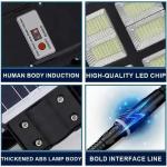 Integrated Cold Ligh Radar Sensor IP65 Waterproof Solar Street Lamp