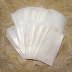 Small Transparent sealable Padded Glassine Paper Bags For Snack