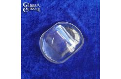 China OEM Durable Clear Surface Pyrex 3.3 Borosilicate Street Light Led Lens supplier