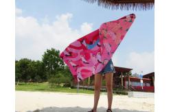 China High Absorbency Printed Large Beach Towel With Patterns Custom Quick Dry supplier