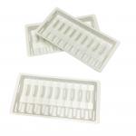 1.8mm White PP 10ml Medical Plastic Blister Packaging Insert Tray For Vial for sale