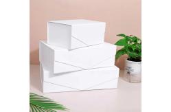 China Custom Measurement Collapsible Fold Box Gift Box Magnetic Rigid Flat Box Package supplier