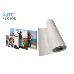 Bright White Stretched Matte Canvas Roll 260gsm Polyester Print Fabric