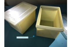 China 2inch 3inch 4inch PP Wafer Carrier Box  For Square Wafer Substrates supplier