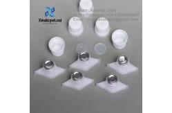 China Custom Plastic Spout Cap With Aluminium Foil Seal Plastic Flexible Pouch Spout Cap supplier