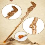 Elderly Custom Wood Walking Canes For Mountain Climbing for sale
