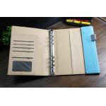 Easy Bring Ring Binder Organizer / Loose Leaf Leather Day Planner 80 Sheets