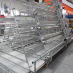 Full Automatic Poultry Cage For Layers A Type 3 Tiers for sale