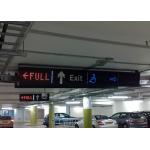 Square 510 DIP VMS Parking Space Available CountingLED Display Board