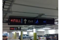 China Square 510 DIP VMS Parking Space Available CountingLED Display Board supplier