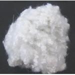 Customized Polyester Staple Fiber Synthetic White / Black / Grey / Colorful for sale