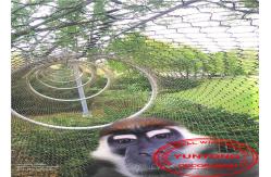 China Hand Woven Stainless Steel Cable Netting Wire Mesh Security For Zoo supplier