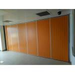 Hotel Removable Sliding Acoustic Partition Wall Collision Resistant for sale