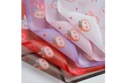 China Labubu Magic Edge Mist Paper Love Bow Flower Packaging Paper supplier