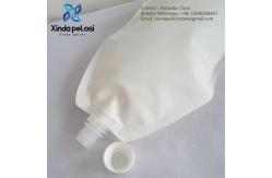 China Customized Printed Hair Mask Shampoo Laminated Plastic Stand Up Pouch With Spout supplier