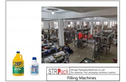 China 500ml 100bpm Cleaning Disinfectant Filling Machine With 16 Heads supplier
