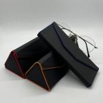 Bespoke Logo Foldable Sunglasses Case Glasses Unisex Triangular Multicolor for sale