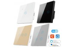 China Tuya WiFi RF Smart Switch 0.5W Smart Light Switch No Neutral Durable supplier