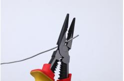China Multi Function Long Nose Plier 63 HRC 1000V Long Reach Pliers supplier