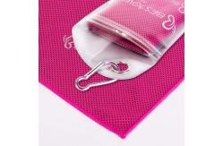 China 70x140 Microfibre Instant Cooling Towels Bulk Cool Touch Ice Towel With PVC Bag supplier