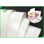 Double Sides White 300GSM 350GSM PE Coated Paper Board For Fast Food Boxes for sale