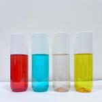 Various Colors 150ml Plastic PET Bottle With 15mm Card Cover Cap for sale