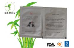 China Softness Reusable Bamboo Wet Wipes , Square Precious Bamboo Water Wipes supplier