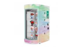 China Humidify Temperature Control Flower Vending Machine With Lcd Touch Screen supplier