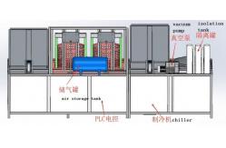 China Semi Auto Vacuum Impregnation Equipment Porous Leak Sealing Selant D800 * 800H supplier