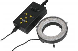 China Φ61mm Outer Diameter Microscope Accessories , Microscope Led Illuminator 4-Zone Division supplier