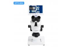 China Stereo Usb Portable IPS Screen Hand Held Digital Microscope Dual Lens supplier