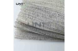 China Canvas Smoothly Hair Interlining Elastic For Suit / Uniform / Jacket supplier