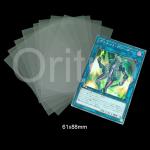 61x88mm Small Size Inner Card Sleeves PVC Free Clear Pp For Vanguard SGS for sale