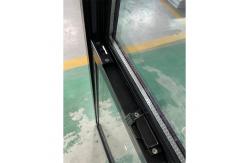 China Drafty Double Hung Hurricane Windows UPVC Customized supplier