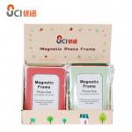Office Magnetic Photo Frames Document Holder Colorful PVC Picture Frame for sale