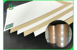 China Hard Folding Resistance 275gsm 300gsm Coated Kraft Board For Packing Box supplier