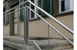 China Sus 304 Flexibility Balustrade Mesh 60*60 Mm Hole supplier