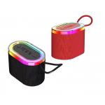 Portable Bluetooth 5.3 Speaker With 800mAh Battery Supports AUX TF Card And USB Playback Includes Built-in RGB Lights for sale