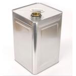 Poly Bag Surface Treatment Engine Oil Tin Can Capacity 1L-20L for sale