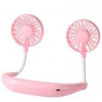 Rechargeable Portable LED Hanging Neck Fan For Mountaineering for sale