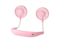 China Folding 3 Speed 2000mAh 5hrs Portable Hanging Neck Fan supplier