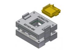 China Industrial Commercial Azimuth Carrier Test Socket High Durability Ic Test Socket supplier