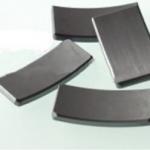 Customized Permanent DC Motor Magnet Sheet Segment Black for sale